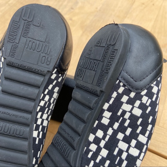 Munro ballet flats black and white - Picture 5 of 7